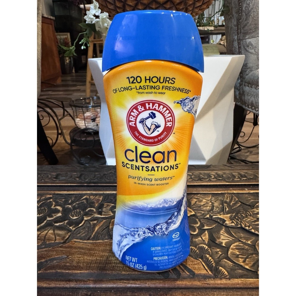 Arm & Hammer, Clean Scentsations, In-Wash Scent Booster, Purifying Waters 15 oz